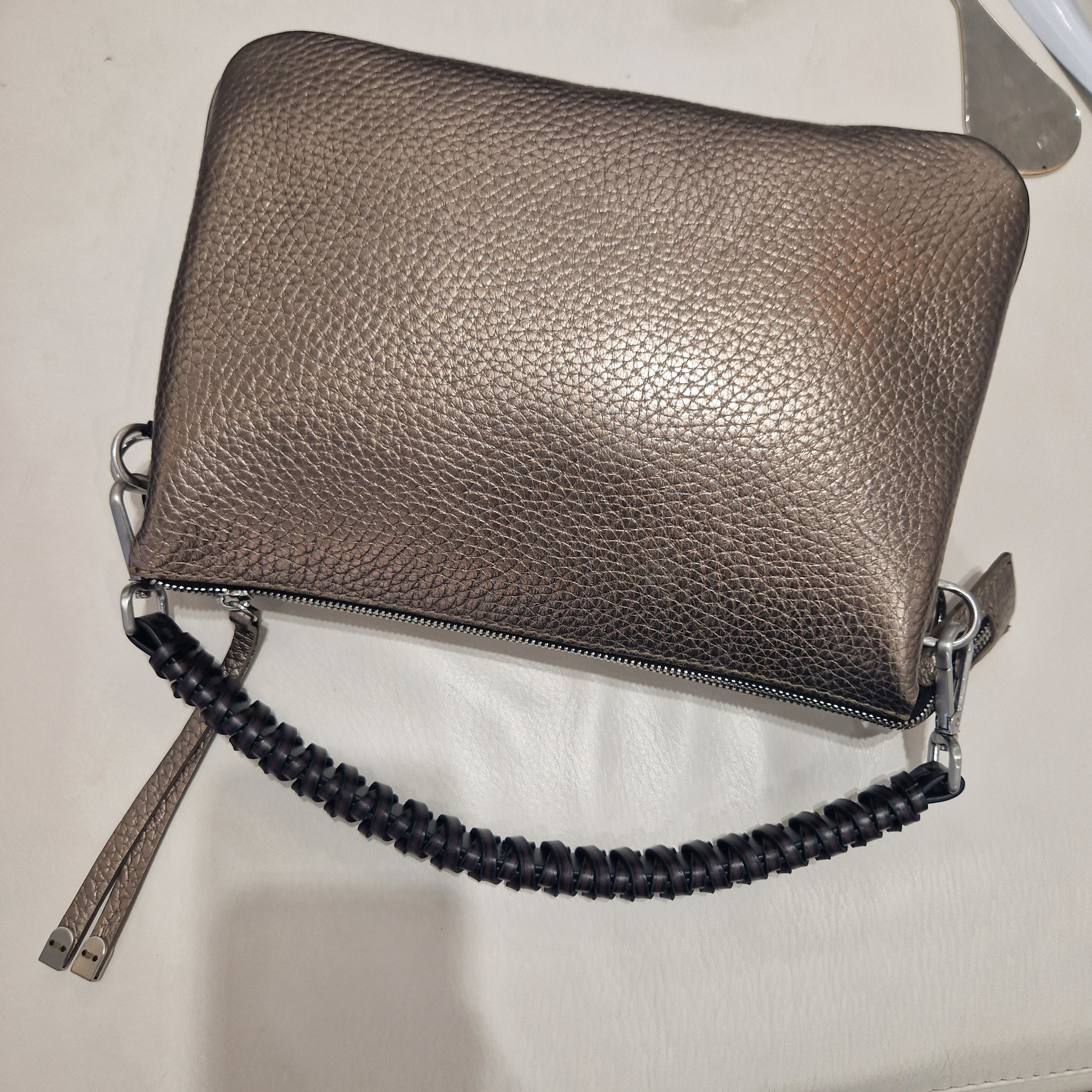 Gianni Chiarini borsa linea MIA color peltro