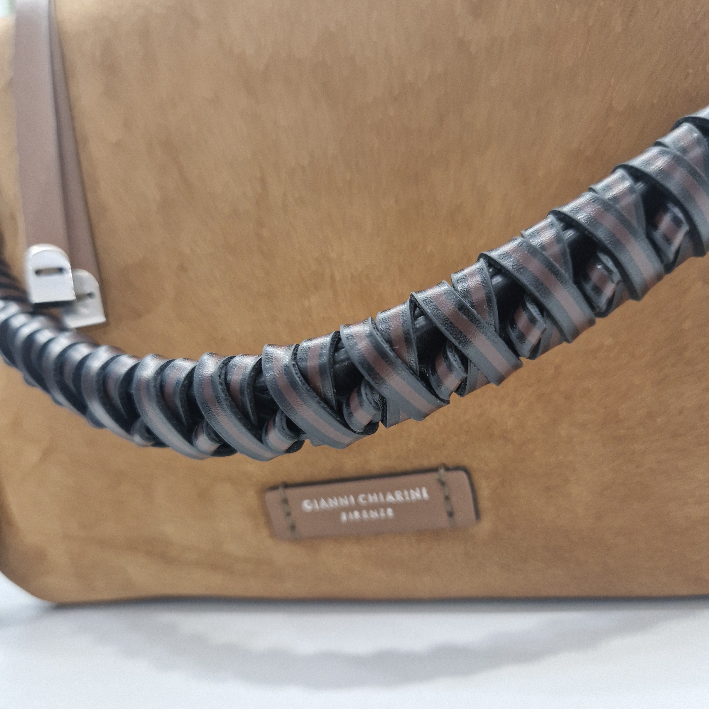 Gianni Chiarini borsa linea MIA scamosciata cuoio