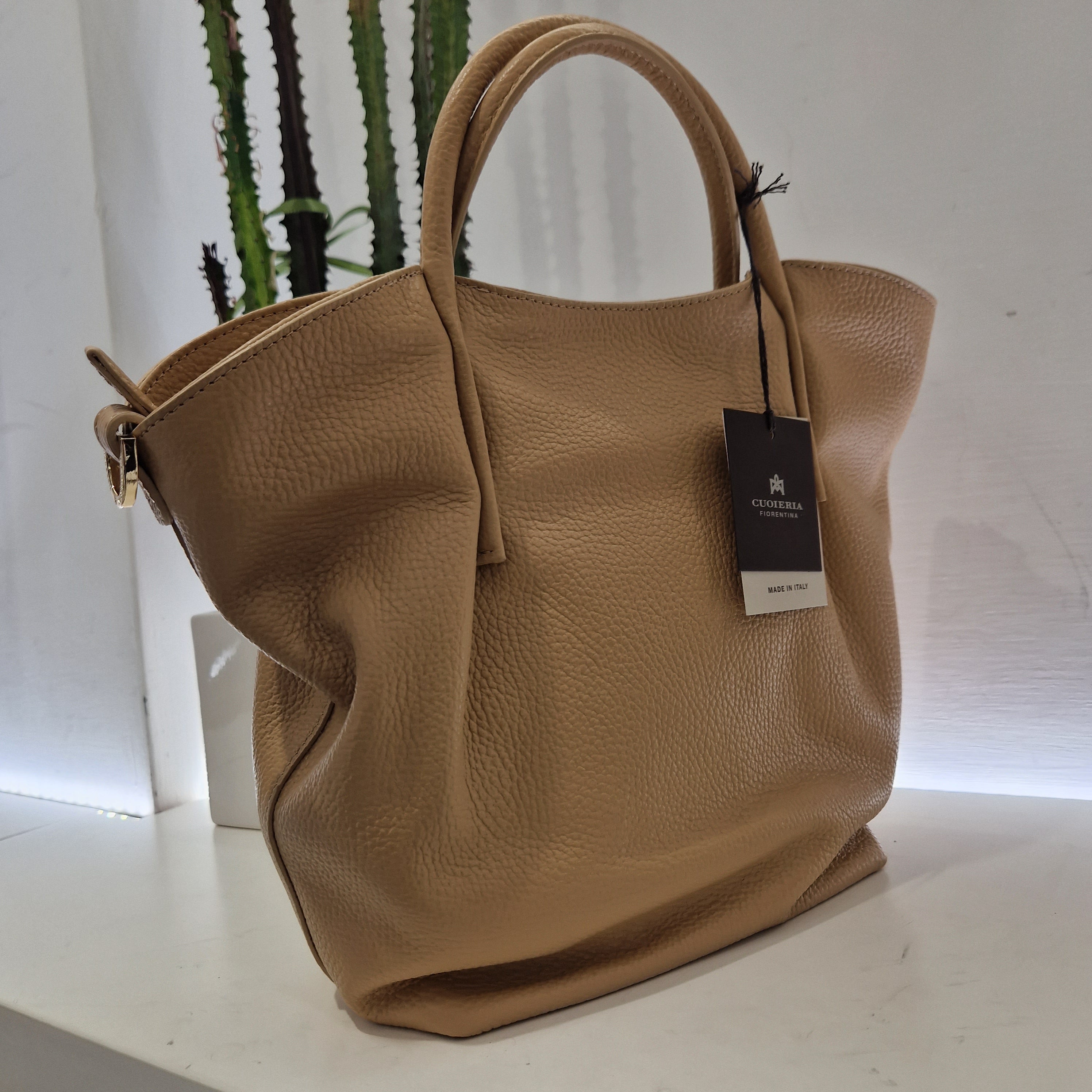 Cuoieria Fiorentina CANDY SMALL TOTE color nude