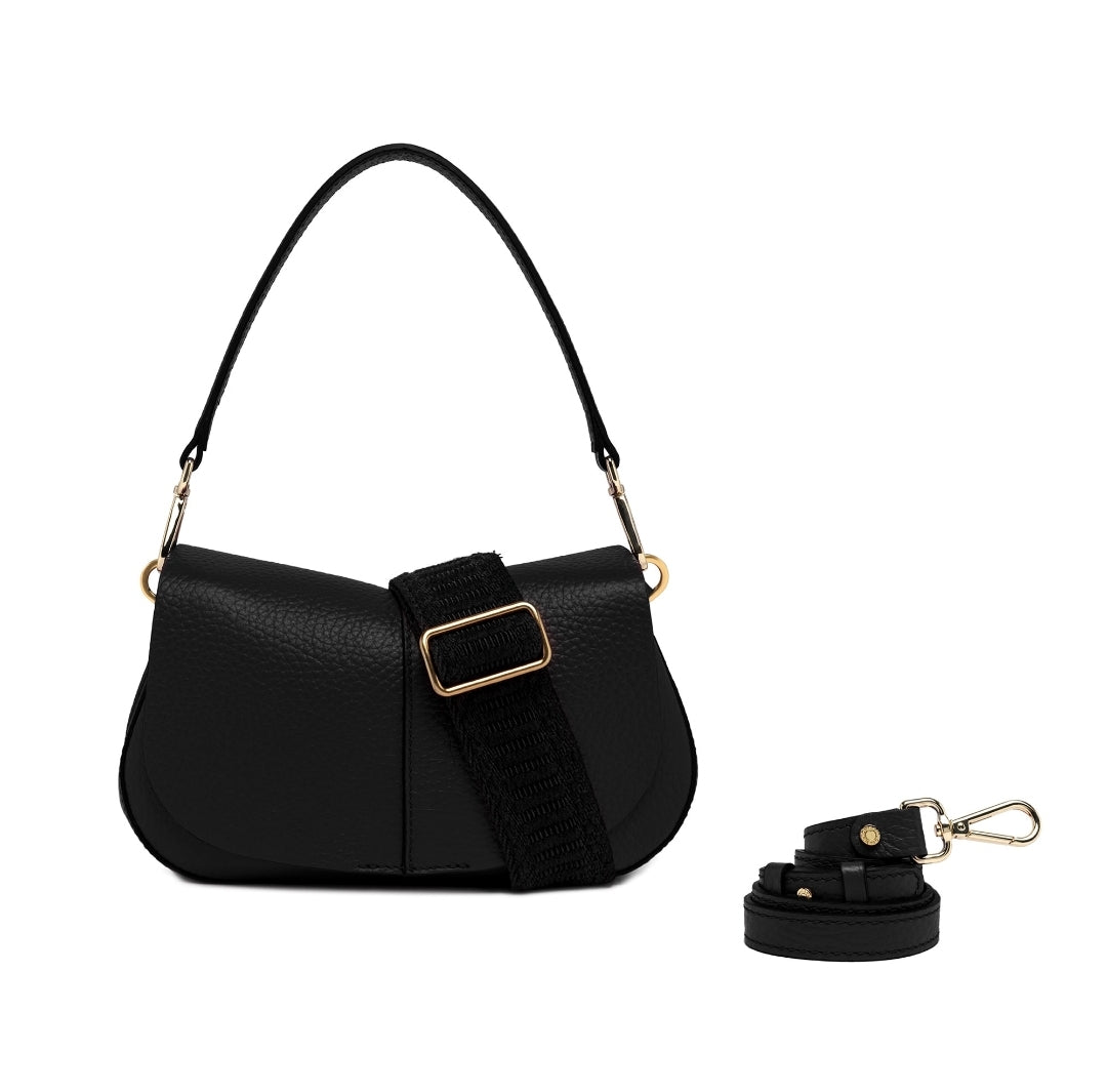 Gianni Chiarini borsa linea Helena Round nera